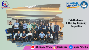 Poltekba Jawara di Blue Sky Hospitality Competition