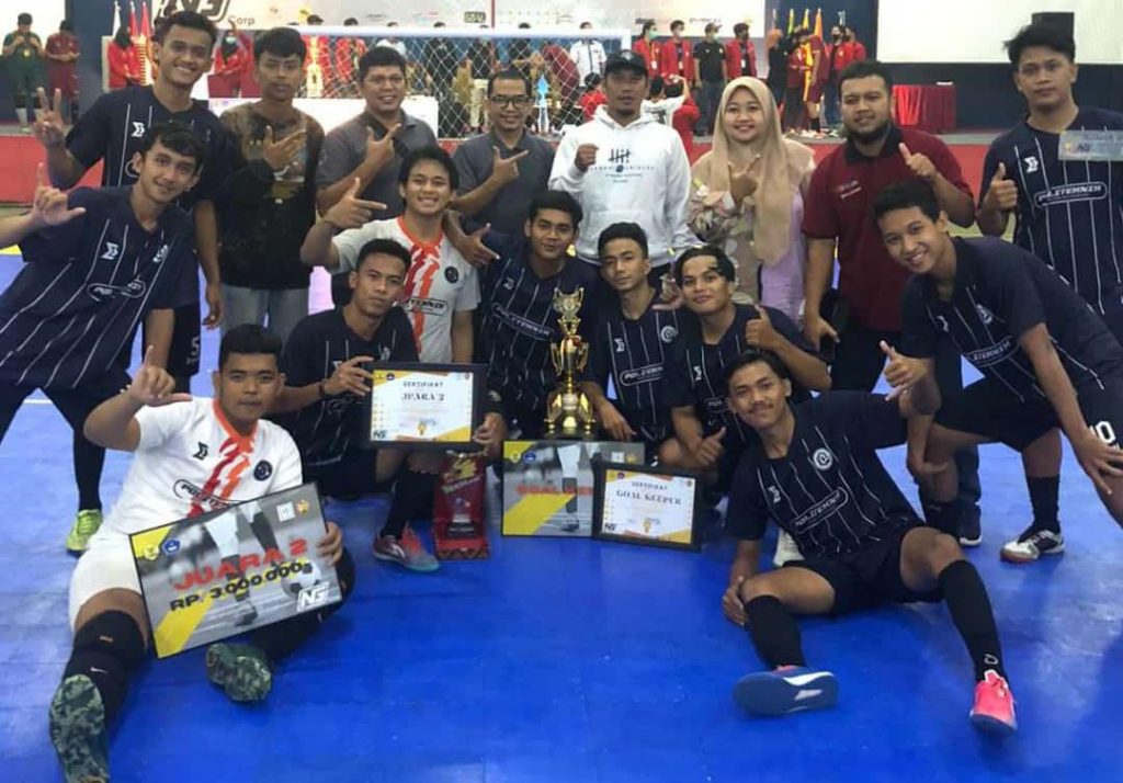 Poltekba Raih Juara Dua Liga Futsal Mahasiswa 2022 se-Kaltim Garapan STT Migas