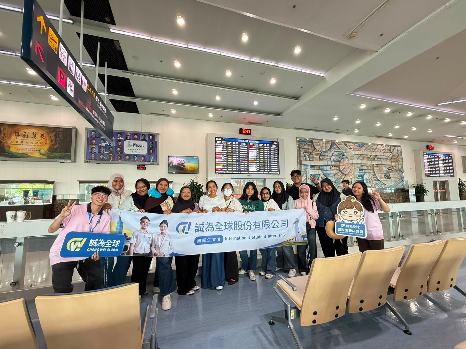 45 Mahasiswa Jurusan Pariwisata Poltekba Tiba di Taiwan, Siap Jalani Magang Internasional di 8 Hotel Berbintang