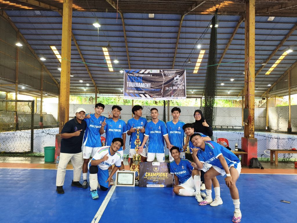 Futsal Poltekba Menang di POLNES Sport Competition V: Menyongsong Era Kejayaan Olahraga Kampus